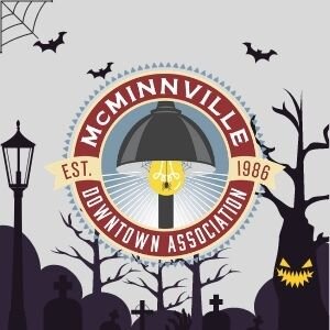 Halloween on Historic 3rd Street in McMinnville, Oregon