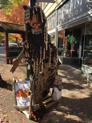 Sasssquatch • Scarecrow on Lampposts