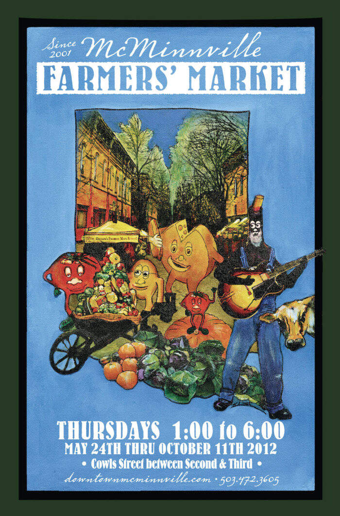 2012 McMinnville Farmers Market Poster