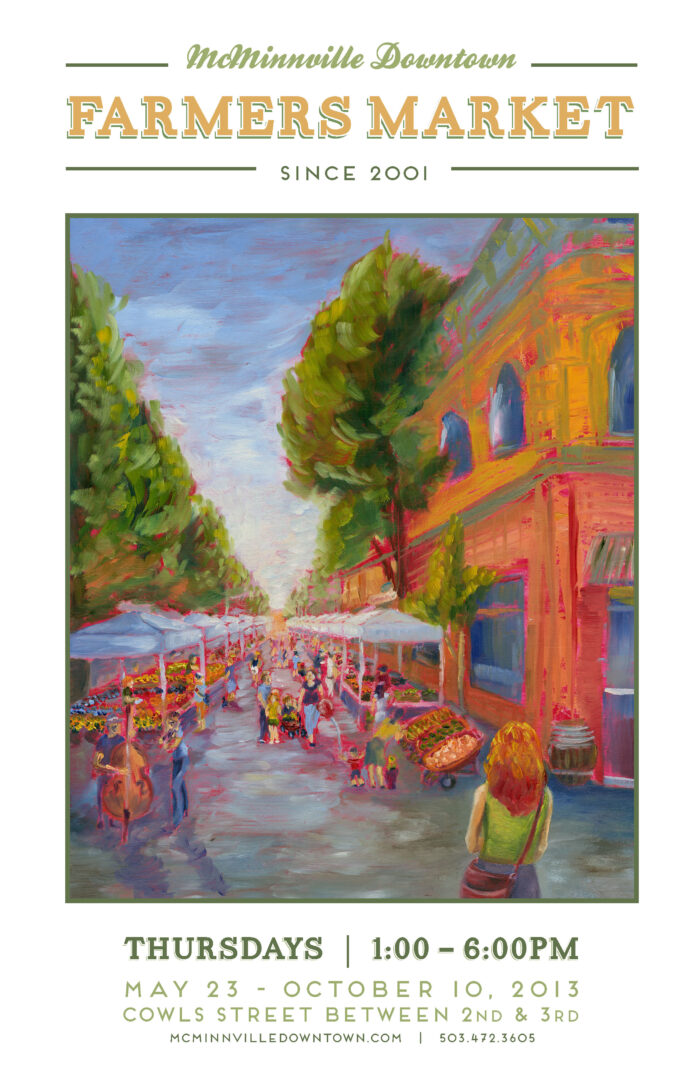 2013 McMinnville Farmers Market Poster